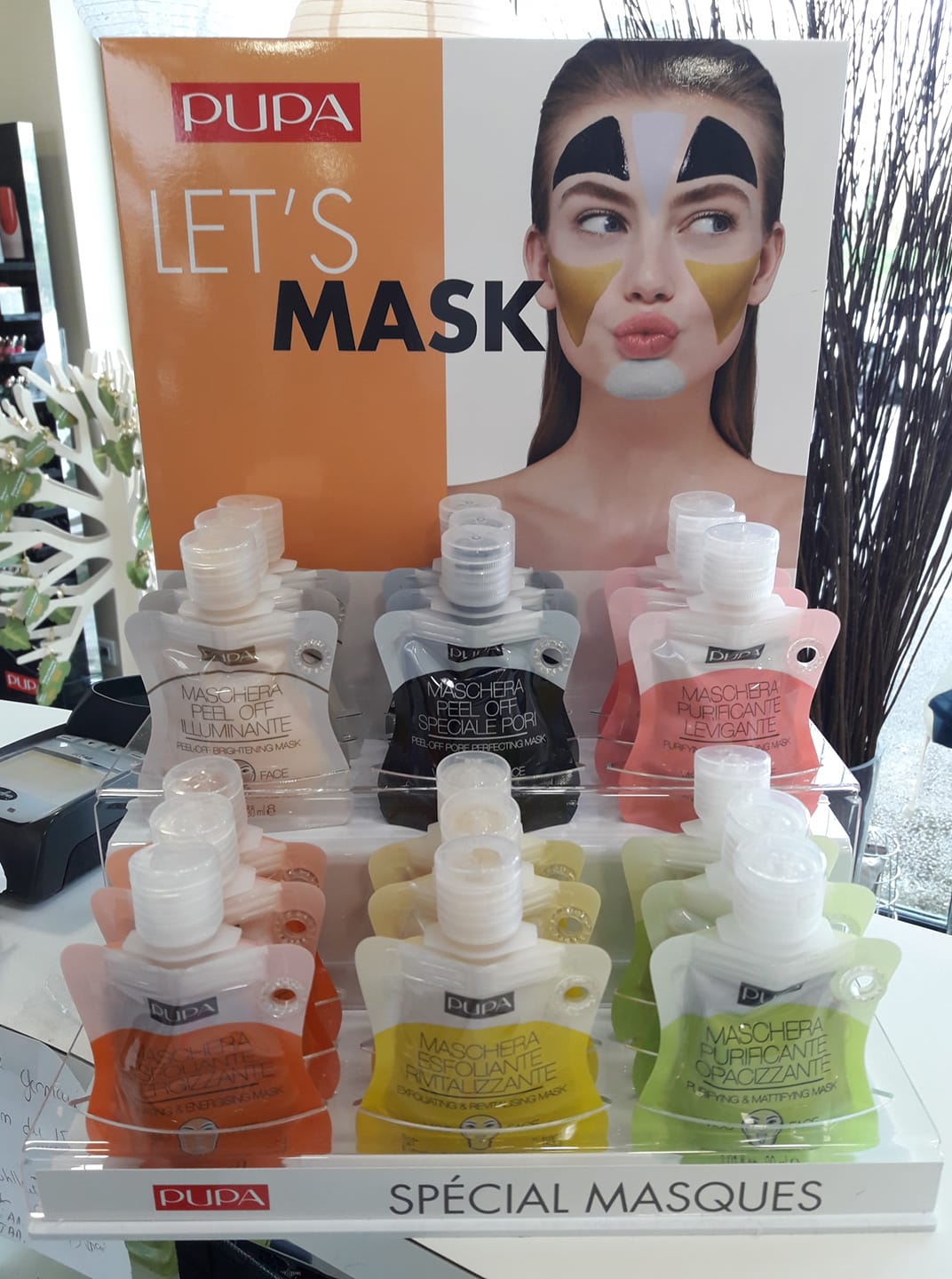 Masque en berlingot
